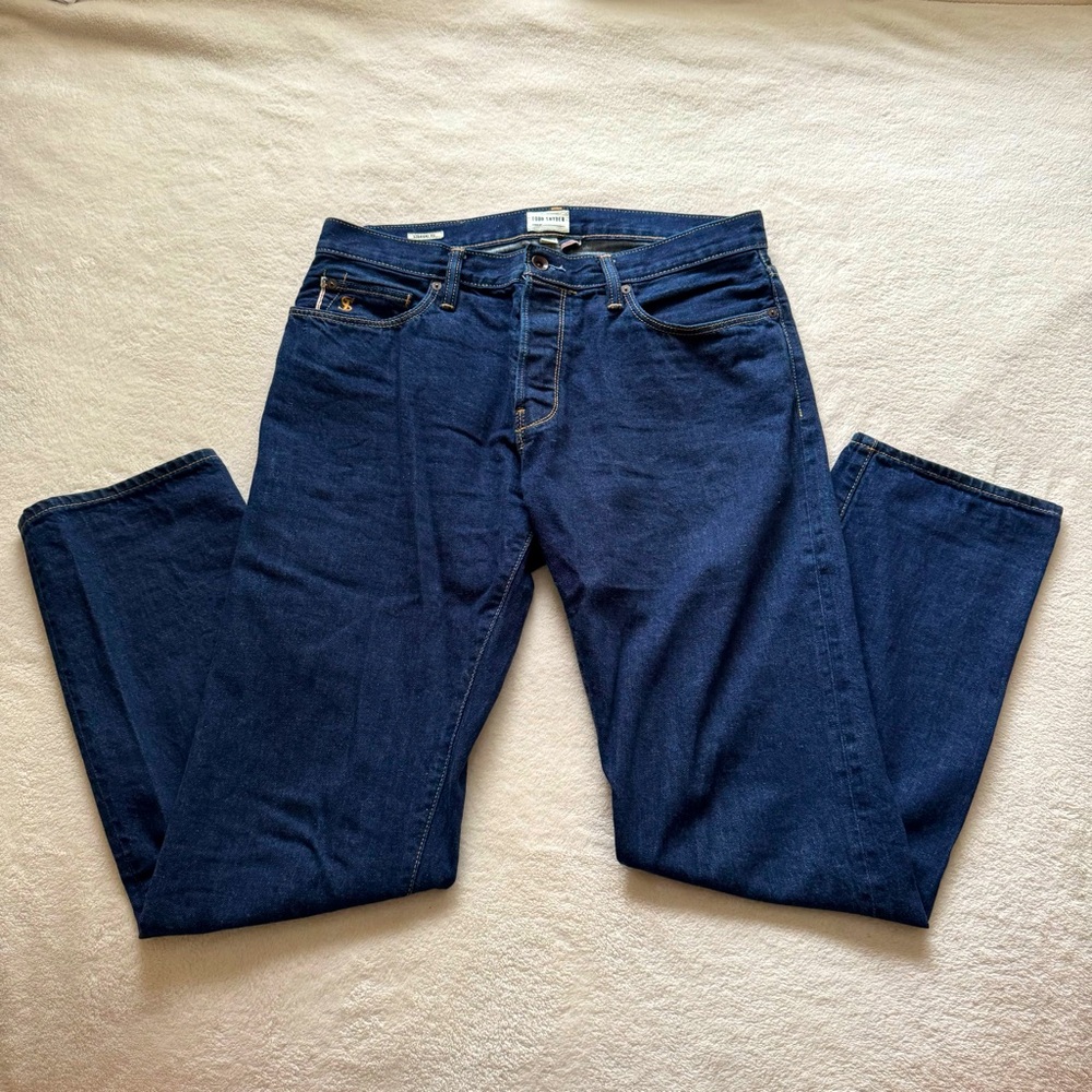 Todd Snyder Selvedge Straight Leg Jeans